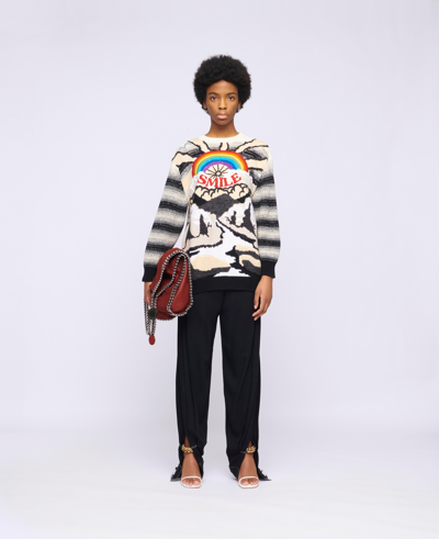 STELLA MCCARTNEY - KIND INTARSIA JUMPER
