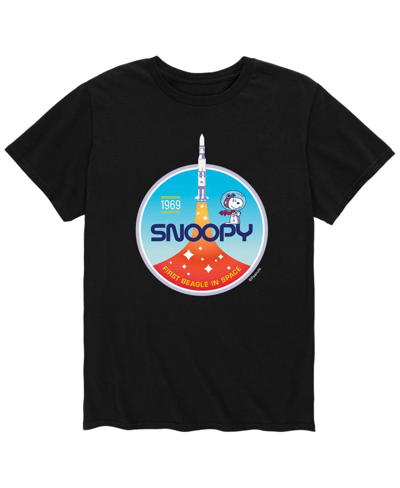 AIRWAVES MEN'S PEANUTS SNOPPY ROCKET T-SHIRT