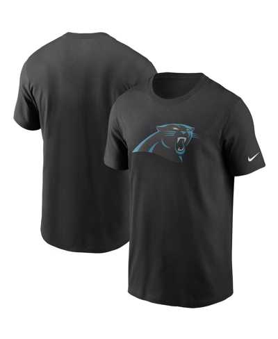 NIKE MEN'S NIKE BLACK CAROLINA PANTHERS PRIMARY LOGO T-SHIRT