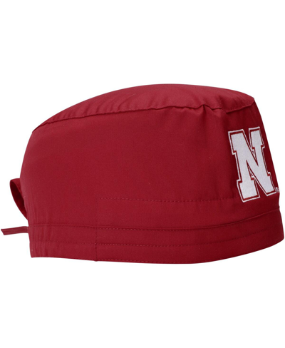 WONDERWINK SCARLET NEBRASKA HUSKERS TEAM UNISEX SCRUB CAP
