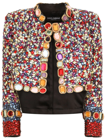 DOLCE & GABBANA EMBROIDERED EVENING JACKET