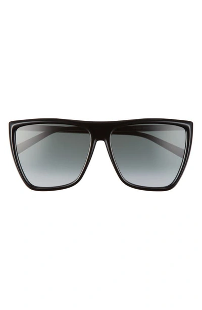 GIVENCHY 60MM FLAT TOP SUNGLASSES