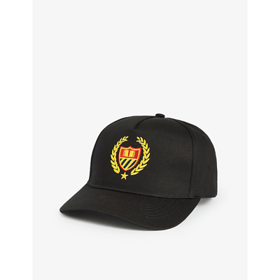 BEL-AIR ATHLETICS ACADEMY LOGO-EMBROIDERED COTTON CAP