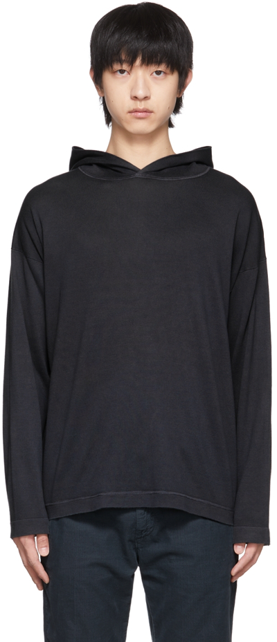 MASSIMO ALBA GREY DRAKE HOODIE