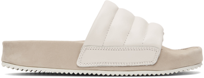 SPALWART OFF-WHITE PAUSE PUFF SANDALS