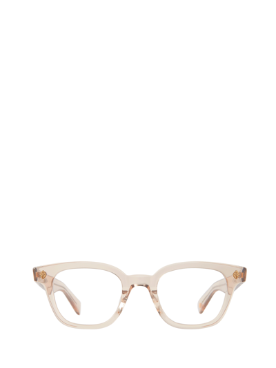 GARRETT LEIGHT NAPLES ECO BEIGE CRYSTAL UNISEX EYEGLASSES