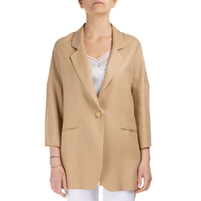 TAGLIATORE EA809 BRUNETTE-340021 BEIGE CUTTER JACKET