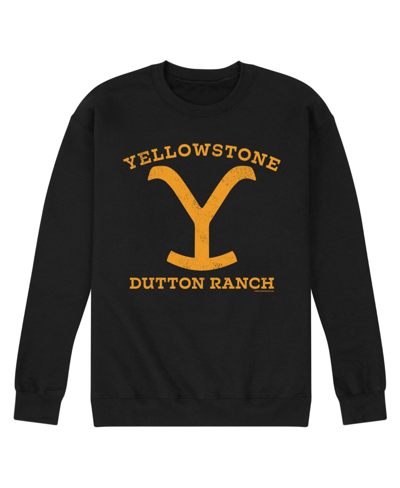 AIRWAVES MEN'S YELLOWSTONE DUTTON RANCH FLEECE SWEATSHIRT