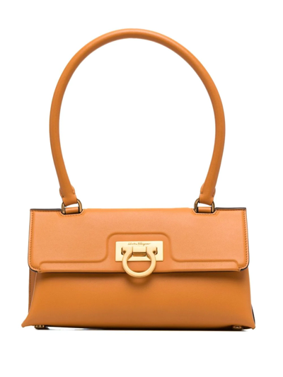 FERRAGAMO TRIFOLIO SWING SHOULDER BAG