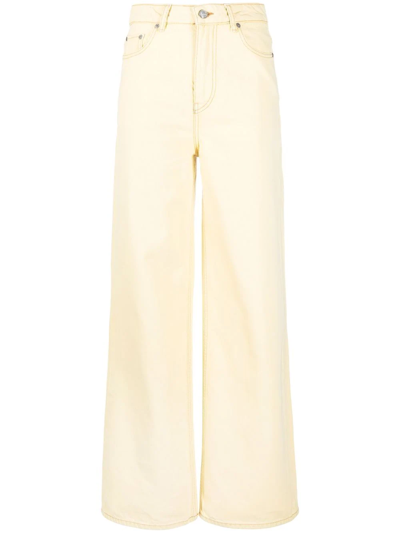 GANNI MAGNY WIDE-LEG JEANS