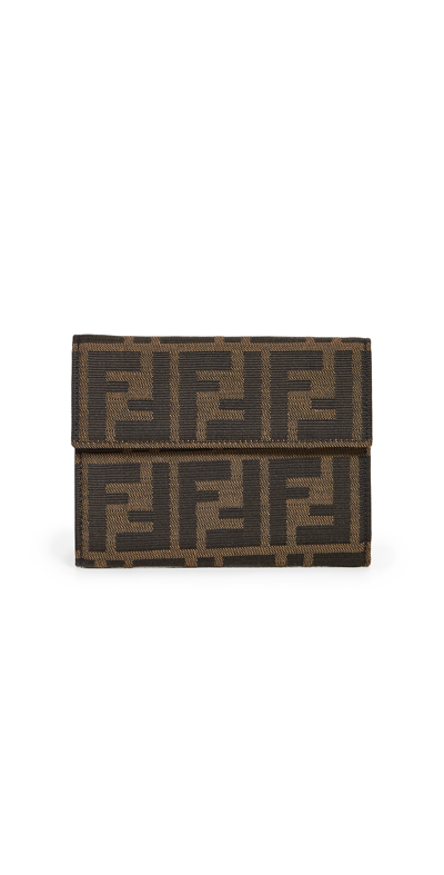 SHOPBOP ARCHIVE FENDI ZUCCA WALLET