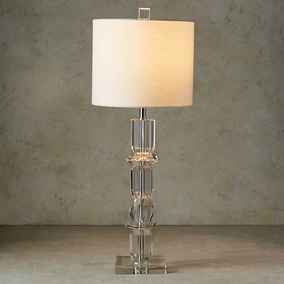 FRONTGATE DIANA CRYSTAL BUFFET LAMP