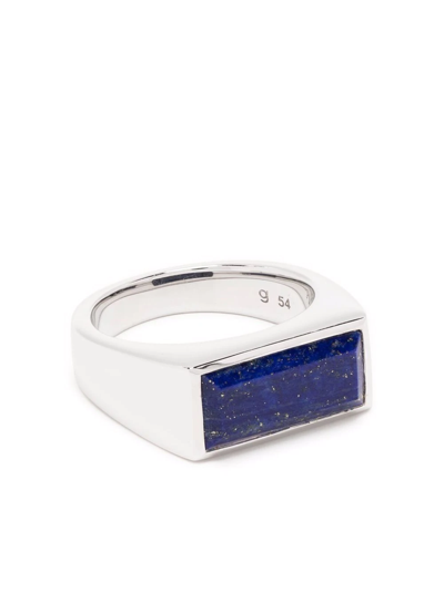 TOM WOOD PEAKY BLUE LAPIS RING