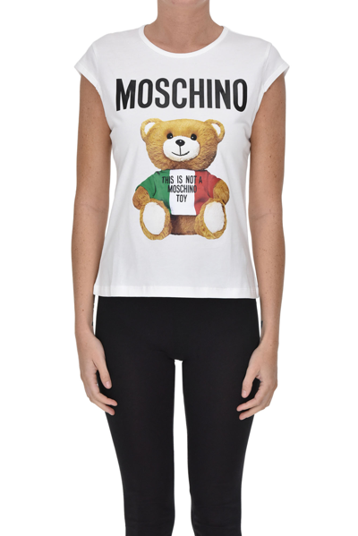 MOSCHINO THIS IS NOT A MOSCHINO TOY T-SHIRT