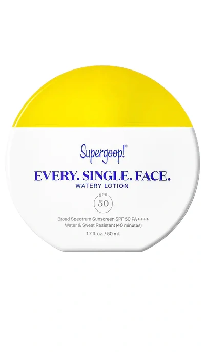 SUPERGOOP EVERY. SINGLE. FACE. WATERY LOTION SPF 50