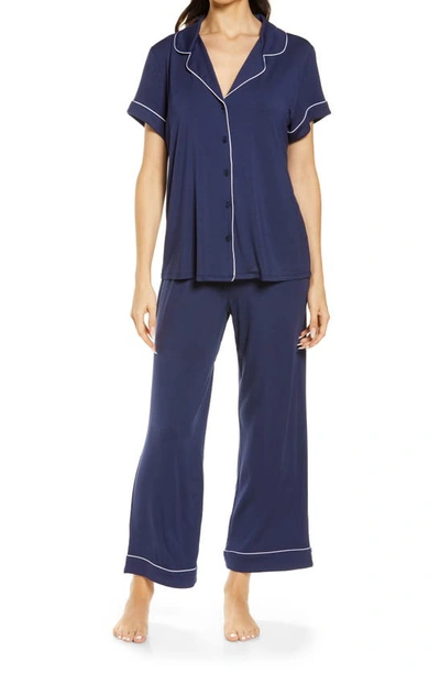 NORDSTROM NORDSTROM MOONLIGHT ECO CROP PAJAMAS