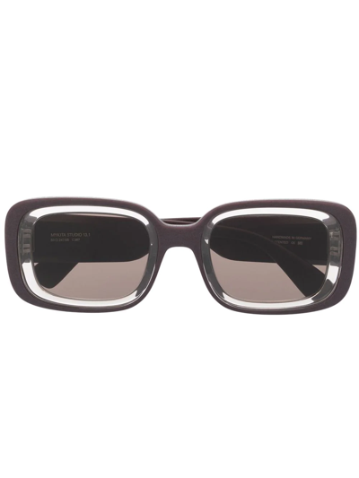 MYKITA SQUARE-FRAME EDGELESS SUNGLASSES
