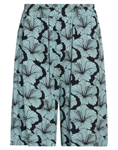 4GIVENESS 4GIVENESS MAN SHORTS & BERMUDA SHORTS SKY BLUE SIZE L VISCOSE