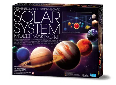 4M 4M 3D GLOW IN THE DARK SOLAR SYSTEM MODEL MAKING SCIENCE KIT STEM