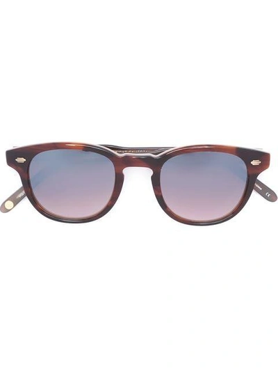GARRETT LEIGHT GARRETT LEIGHT 'WARREN' SUNGLASSES - BROWN