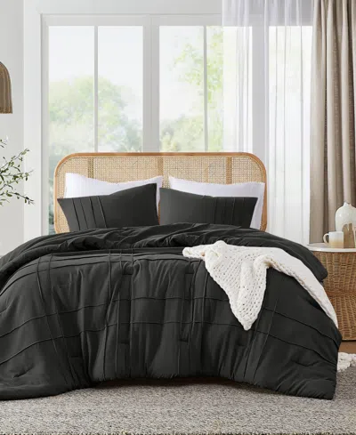 510 DESIGN PORTER WASHED PLEATED 3-PC. COMFORTER SET, KING