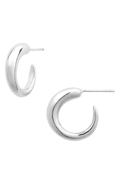 KHIRY TINY KHARTOUM TAPERED HOOP EARRINGS