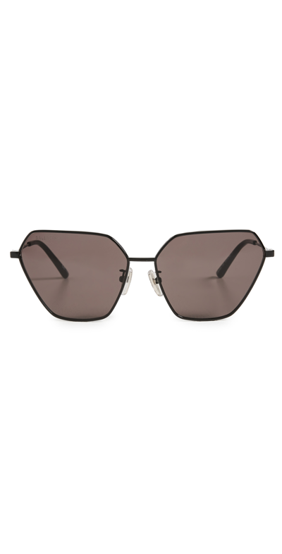 BALENCIAGA TRIM METAL SUNGLASSES
