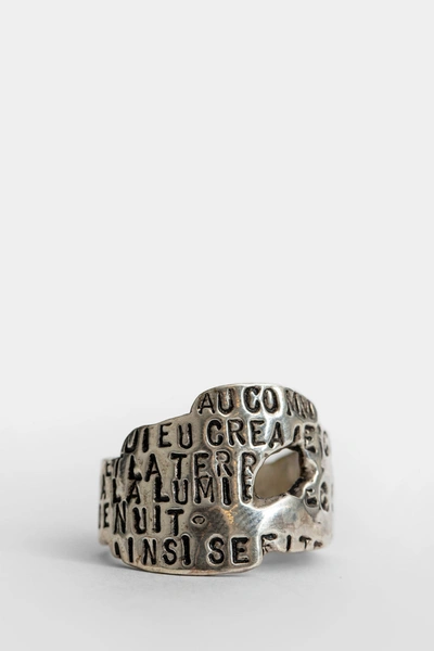 GUCCI UNISEX SILVER RINGS