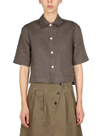 MARGARET HOWELL X FRED PERRY SHIRT WITH POCKET