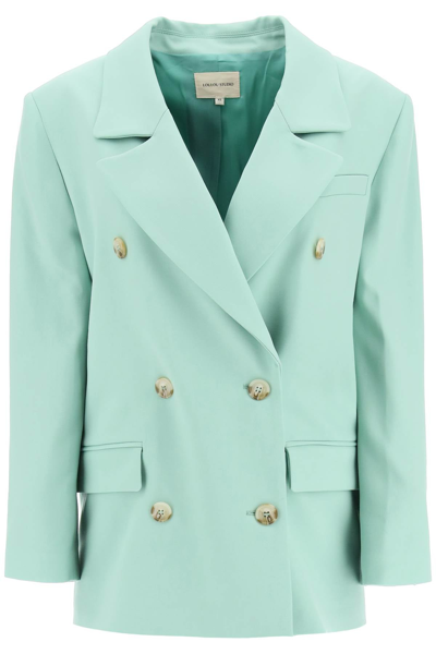 LOULOU STUDIO LOULOU STUDIO HARAT DOUBLE-BREASTED BLAZER