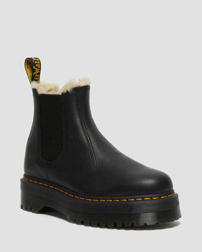 DR. MARTENS 2976 QUAD PLATEAU CHELSEA STIEFEL GEFÜTTERT
