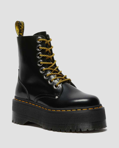 DR. MARTENS JADON MAX BUTTERO LEDER PLATEAUSTIEFEL SCHUHE