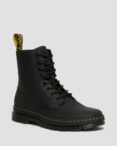 DR. MARTENS COMBS LEATHER CASUAL BOOTS