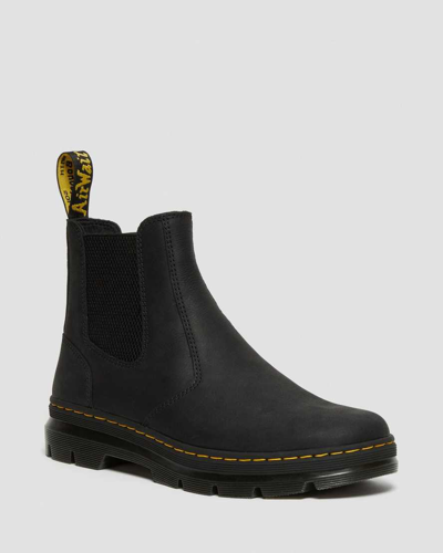 DR. MARTENS EMBURY LEATHER CASUAL CHELSEA BOOTS