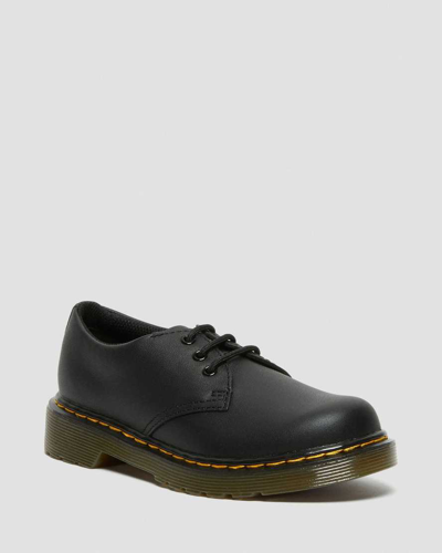 DR. MARTENS JUNIOR 1461 SOFTY T LEATHER SHOES