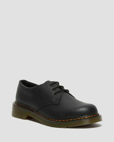 DR. MARTENS YOUTH 1461 SOFTY T LEATHER SHOES