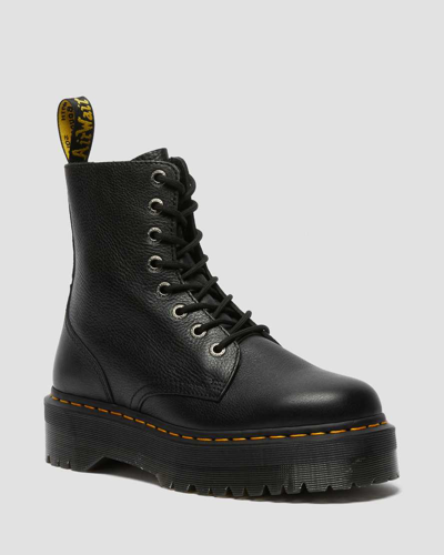DR. MARTENS JADON III SOFT LEATHER PLATFORM BOOTS