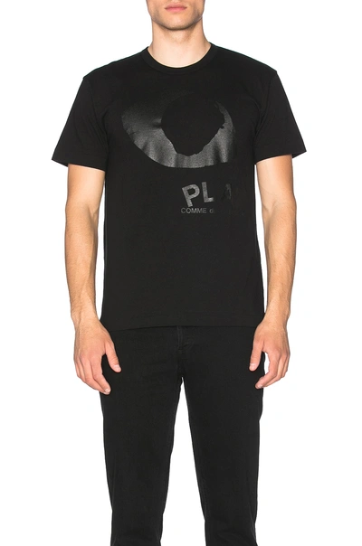 COMME DES GARÇONS PLAY PRINTED EYE COTTON TEE