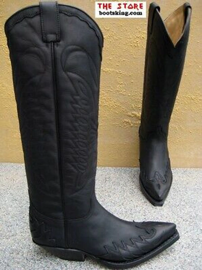 SENDRA SENDRA BOOTS 8029 LANGSCHAFT COWBOYSTIEFEL WESTERNSTIEFEL LEDER GR. 39 BIS 45