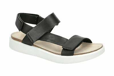 ECCO ECCO SCHUHE CORKSPHERE SCHWARZ DAMEN SANDALE SANDALETTEN 27181301001 NEU