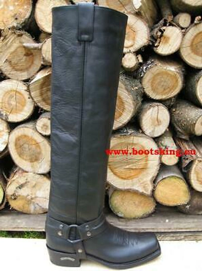 SENDRA SENDRA BOOTS 7994 LANGSCHAFT FARMERSTIEFEL BIKERSTIEFEL LEDER GR. 36 BIS 46