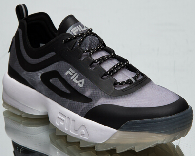FILA FILA DISRUPTOR RUN HERREN SCHWARZ GRAU WEISS GROB DADDY LIFESTYLE TURNSCHUHE