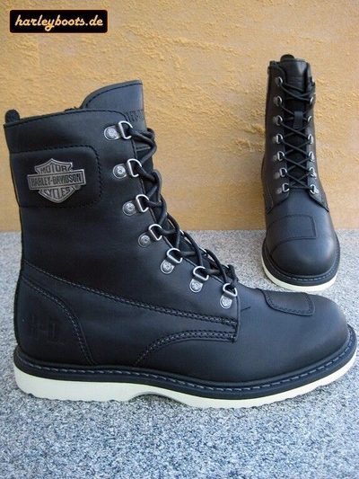 HARLEY-DAVIDSON HARLEY DAVIDSON BOOTS LOTTMAN CE SCHWARZ KULT BIKERBOOTS GR. 42 BIS 45