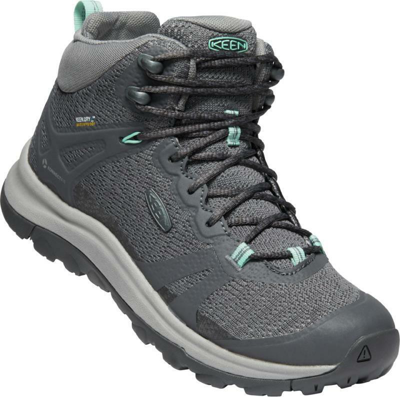 KEEN KEEN DAMEN STIEFELETTE WANDERN TERRADORA II MID 1022353 GRAU BLAU WATERPROOFED