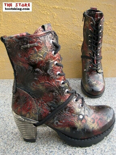 NEW ROCK BOOTS ROCK BOOTS TALIDA TR001-S23 DAMENSTIEFEL HIGH HEELS GRÖSSE 36 BIS 42