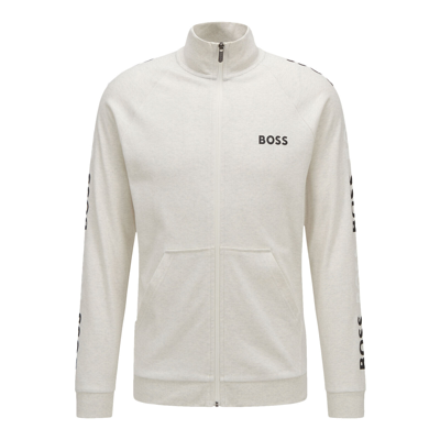 HUGO BOSS BOSS HERREN TRAININGSJACKE FREIZEITJACKE SPORTJACKE SWEATJACKE CONTEMP. JACKET Z
