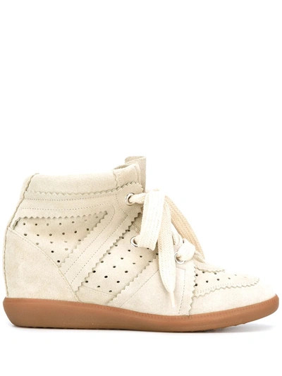 ISABEL MARANT BOBBY WEDGE SNEAKERS