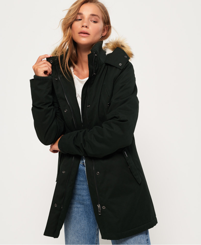 SUPERDRY SUPERDRY DAMEN MODEL MIKROFASER-JACKE