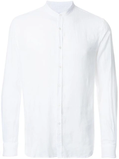 VENROY band collar shirt