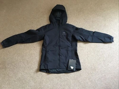 ARC'TERYX ARC’TERYX ATOM LT HOODED JACKET BLACK WOMENS SIZE MEDIUM BRAND